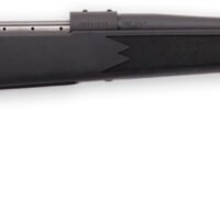 Weatherby VYT7M8RR0T Vanguard Synthetic Compact 7mm-08 Rem 4+1 20" Matte Blued #1 Threaded Barrel, Matte Blued Drilled & Tapped Steel Receiver, Black Adjustable Synthetic Stock