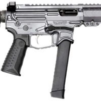 Battle Arms Development XIPHOS004 Xiphos  9mm Luger 30+1 8.50" Black Barrel, M-LOK Handguards, Combat Gray Aluminum Picatinny Rail Receiver  Black Synthetic Adjustable Stock, Adj Black Grips