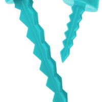 Targettack Llc  Targettack  Teal Green Polycarbonate Plastic 1"/3" For Paper/Vinyl Targets 12 Pack *Variety