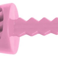 Targettack Llc  Targettack  Pink Polycarbonate Plastic 1" For Paper/Vinyl Targets 12 Pack