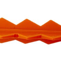 Targettack Llc  Targettack  Orange Polycarbonate Plastic 3" For Paper/Vinyl Targets *100 Loose Bulk