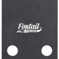Foxtail Precision 100009 Red Dot Adapter Plate for Optics-Ready Pistol  Black Anodized Glock 43X/48 MOS Springfield Armory OSP