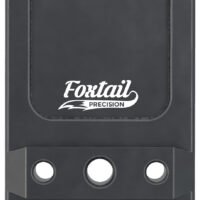 Foxtail Precision 100014 Rear Sight Dovetail Optic Adapter Plate for non MOS Glock  Black Anodized Glock Non MOS