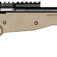 Crickett KSA2150 Precision  Full Size 22 LR Single Shot 16.10" Blued Threaded Bull Barrel, Blued Crickettinny Rail Steel Receiver, Flat Dark Earth Synthetic Adj LOP Stock