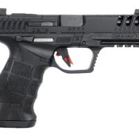 SAR USA SAR9G3BL SAR9 Gen3 Full Size Frame 9mm Luger 17+1 4.40" Black Steel Barrel, Black Cerakote Serrated Steel Slide, Black Cerakote Polymer Frame w/Picatinny Rail, Black Polymer Grip