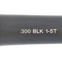 Faxon Firearms   Match 300 BLK 6" Nitride 416-R Stainless QPQ Nitride Barrel