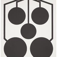 Sig Sauer SCT357 T300 Replacement Target Multi Zone Hanging Black/White