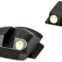 Kimber Mfg.,inc ML11229 Micro.380/Micro9 Sight Set  Green/Tritium Black Outline Front Sight-Green/Tritium Black Outline Rear Sight