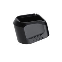 Tyrant CNC TDMPMAGEXFSBLK  Magazine Extension 9mm/40 S&W Fits S&W M&P Full-Size Black Aerospace Grade Aluminum