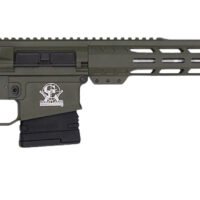 Great Lakes Firearms GL10308SSODG GLFA  308 Win 10+1 18" Stainless Threaded Barrel, OD Green Cerakote Picatinny Rail Aluminum Receiver, 6 Position Mil-Spec Black Synthetic Stock, Mil-spec Polymer Grip