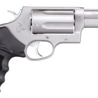 Taurus 2-441039T Judge Compact 45 Colt (Long Colt)/410 Bore 5rd Shot 3" Matte Stainless Steel Barrel, Cylinder & Frame, Black Ribber Grip, Transfer Bar Safety, Exposed Hammer