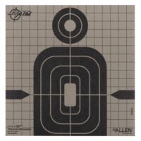 Allen 15802 Thermal Target  Silhouette Hanging Paper 8" x 8" Black/Gray