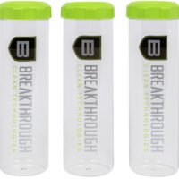 Breakthrough Clean BTSCT3PK  Suppressor Tubes Clear/Green 3 Pack