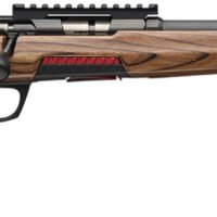 Winchester Repeating Arms 5252281003 Xpert Target 21 Sharp 10+1 18" Matte Black Threaded Bull Barrel, Matte Black Picatinny Rail Steel Receiver, Brown Adj Comb & LOP Thumbhole Laminate Stock