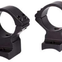 Talley 940769 Scope Mount/Ring Combo  Black Anodized Aluminum 1" Tube, CZ 600 Lux/600 Range, Medium Rings