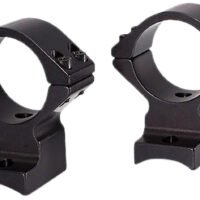 Talley 740769 Scope Mount/Ring Combo  Black Anodized Aluminum 30mm Tube, CZ 600 Lux/600 Range, Medium Rings