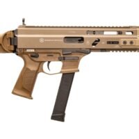 Grand Power 810091158029 Stribog SP9A3G 9mm Luger 16" Black Barrel, Flat Dark Earth Receiver, Polymer Stock & Grip