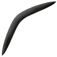 Cold Steel CS92BRGB Boomerang  Non-Returning Black Polypropylene 28" Long