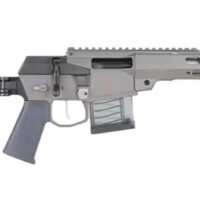 Q LLC MINIFIX55612INPISTOL Mini Fix  5.56 NATO 12" Gray Tapered Threaded Barrel, M-LOK Handguard, Gray Picatinny Rail Receiver, Adj Folding Stock,   Polymer Grip