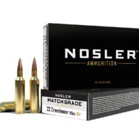 Nosler 51297 Match Grade  22Creedmoor 85gr RDF Hollow Point Boat Tail 20 Per Box/10 Case