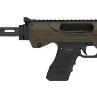 Meta Tactical Llc MX1-PS-GR MX-1 Conversion Kit Compatible w/Glock, OD Green Aluminum Frame w/M-LOK & Picatinny Rail, Black Polymer Folding Stabilizer
