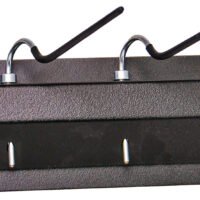 Berry's 52672 Gun Safe Pistol Rack Black Holds 4 Pistols