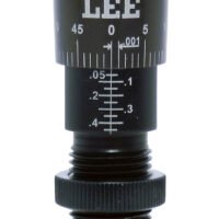 Lee Precision 92162 Micrometer Factory Crimp Adapter Black/Clear 44/45 Cal Pistol Firearm
