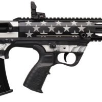 Gforce Arms GFY1USG GFY-1 USA 12 Gauge Semi-Auto 3" 5+1 18.50" Black Threaded Barrel, B&W American Flag Aluminum Receiver w/Picatinny Rail, B&W American Flag Bullpup Polymer Stock, Black Polymer Grip