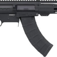 CMMG 86A950AAB Dissent BR47 7.62x39mm 10+1 16.10" Black Nitride Threaded Barrel, Black Armor Cerakote Aluminum Receiver w/Picatinny Rail, M-LOK Handguard, Magpul SGA Black Polymer Stock, Ambidextrous