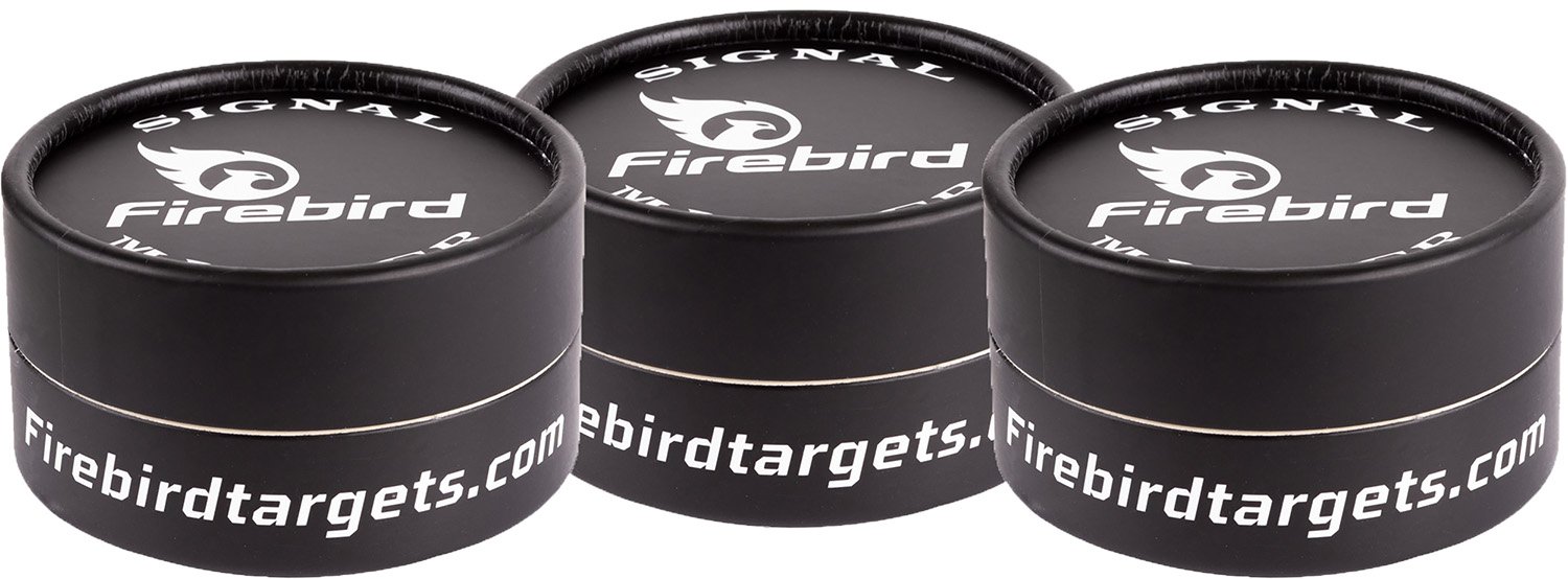 Firebird USA SMG Signal Marker Moving Trajectory/Static Green Universal Firearm 65mm 3 Pack