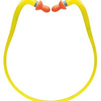 Howard Leight RQB1S Quiet Band Hearing Protector 27 dB In The Ear Yellow/Orange One Size