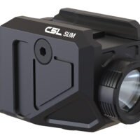 Viridian 9300049 C5L Slim C Series Black Glock 43X/48 MOS 550 Lumens Green Laser 25 Yards Day/1 Mile Night Beam Rail Mount