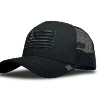 Hornady Gear 33290 Trucker  Black Gadsden Flag