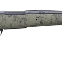Howa HHSSL708ODG 1500 Superlite Gen2 Full Size 7mm-08 Rem 3+1 20" Black Threaded Barrel, Matte Blue Steel Drilled & Tapped Receiver, OD Green w/Black Webbing HS Precision Synthetic Stock, Right Hand