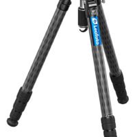 Leofoto Usa LM-364CX+YB-75LRC  Carbon Fiber Tripod Black