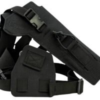 Cole-tac VW201 Varmint Wrangler Pistol Holder Chest Black Left Hand