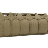 Cole-tac HG102 SD Handguard Wrap No Slots Coyote Brown Squadron 6.5" Long