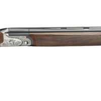 Rizzini USA 2203-41028 Aurum EVO 410 Gauge Break Open 3" 2rd 28" Black Over/Under Vent Rib Barrel, Coin Anodized Receiver Engraved w/Game Scene, Fixed Turkish Walnut Stock w/Prince of Whales Grip