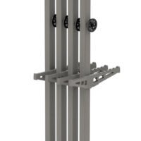Novix/american Pride NX-4PCDW Double-Step Climbing Sticks Classic Aluminum 32" Long 9" Wide 4 Pack