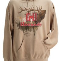 Hornady 99612XXL Elk  2XL Tan/Khaki Hoodie Poly-Cotton