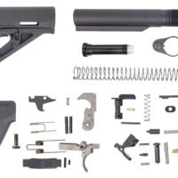 Dpms Panther Arms DP51655109854 MOE PPT Lower Build Kit AR-15 Includes Black Magpul Grip & Magpul MOE Black Stock