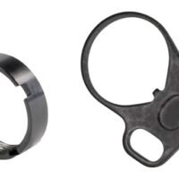 White Label Armory WLA-BUF-7008-01  End Plate Kit Ambidextrous Black Aluminum/Steel AR-15