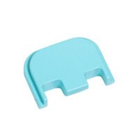 Timber Creek Outdoors GL43XSCPRE Glock 43X/48 Slide Cover Plate Robin's Egg Blue Aluminum
