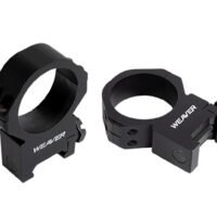 Weaver Mounts 99525 Precision Tactical  Black Aluminum 34mm Tube Medium