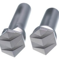 Tyrant CNC TDAR15TPGREY Takedown Pins Enhanced AR-15 Grey Aluminum