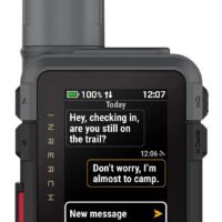 Garmin 0100338700 inReach Mini 3 Black/Gray Size Compact Sunlight-Readable/Transflective Color MIP Display