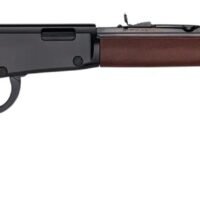 Henry H001T22M Frontier 22 WMR 13+1 20" Blued Octagon Barrel, Black Aluminum Receiver, American Walnut Straight Grip Stock