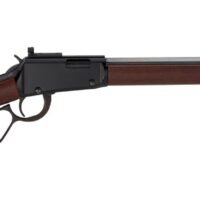 Henry H001TP22 Tracker 22 S/L/LR 16/17/23+1 16" Blued Octagon Barrel, Black Aluminum Grooved Receiver, American Walnut Fixed w/Pistol Grip Stock
