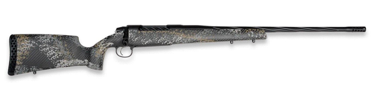 Weatherby 3WAST240WR6B 307 Alpine ST 240 WBY Mag 5+1 24" Graphite Black Cerakote Spiral Fluted Threaded Barrel, Steel Drilled & Tapped Receiver, Carbon Fiber w/Gray, Light Gray & Gold Sponge Accents F