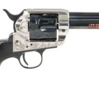 Pietta PFI45PR434BP 1873 Great Western II Pendleton Round?Up 45 Colt (Long Colt) 4.75" Blued Engraved Barrel & Cylinder, Ultra Black Engraved Grip, Exposed Hammer